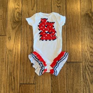 St. Louis Cardinals Onesie, 9 months